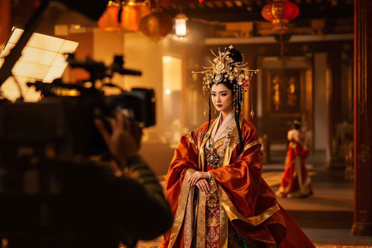 吃瓜大赛：某流量小花新剧路透曝光，造型绝美引期待